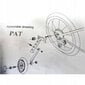 Universalus papildomų ratų komplektas, skirtas dviračiui su 16"-24" ratais, 2K 172209 (3979) kaina ir informacija | Kiti dviračių priedai ir aksesuarai | pigu.lt