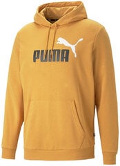Мужской джемпер Puma Ess+ 2 Col Big Logo 586765 30/M, желтый цена и информация | Мужские толстовки | pigu.lt