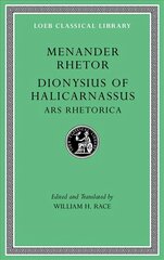 Menander Rhetor. dionysius of halicarnassus, ars rhetorica kaina ir informacija | Istorinės knygos | pigu.lt