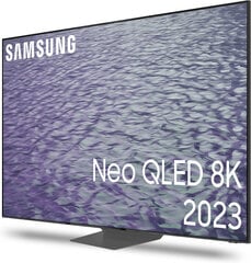 TV Set SAMSUNG 65'' 8K/Smart QLED 7680x4320 Wireless LAN Bluetooth Tizen Black / Silver цена и информация | Телевизоры | pigu.lt