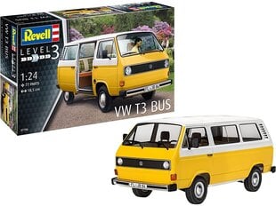 Revell - VW T3 Bus, 1/24, 07706 цена и информация | Конструкторы и кубики | pigu.lt