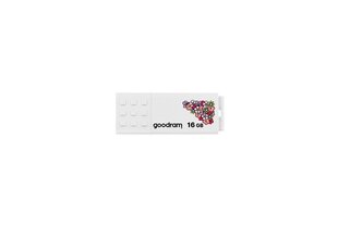 Goodram USB 2.0 UME2 USB flash drive 16 GB USB Type-A Белый, Желтый цена и информация | USB накопители | pigu.lt