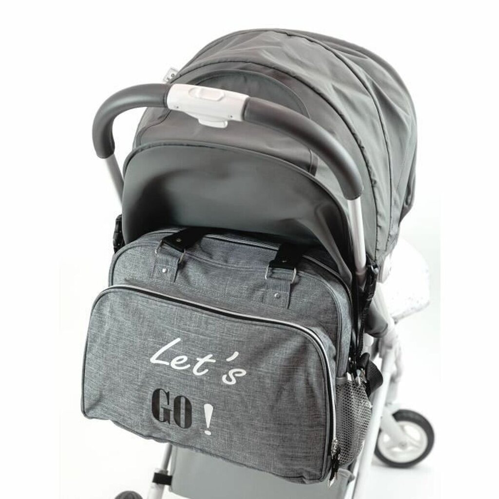 Vystyklų keitimo krepšys Baby on Board Simply Lets'Go, grey kaina ir informacija | Vežimėlių priedai | pigu.lt