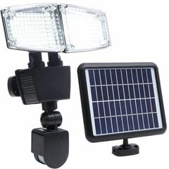 LED prožektorius su saulės baterija Lumi Jardin Douglas, baltas kaina ir informacija | Lauko šviestuvai | pigu.lt