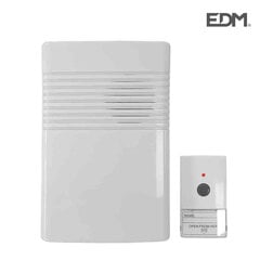 Беспроводной Звонок с Кнопкой EDM 80 dB (14,8 x 9,7 x 4 cm) (12 V) цена и информация | Дверные звонки, глазки | pigu.lt