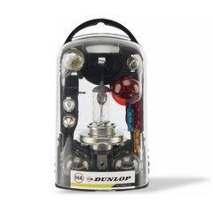 Автомобильная лампа Dunlop Предохранитель H4 12 V (11 Предметы) цена и информация | Автомобильные лампочки | pigu.lt