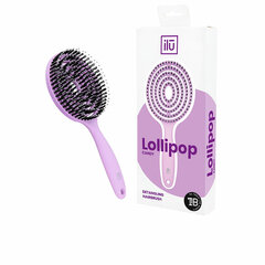 Щетка для распутывания волос Ilū Lollipop Фиолетовый цена и информация | Расчески, щетки для волос, ножницы | pigu.lt