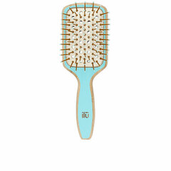 Щетка для распутывания волос Ilū Bamboom Квадратный Синий цена и информация | Расчески, щетки для волос, ножницы | pigu.lt