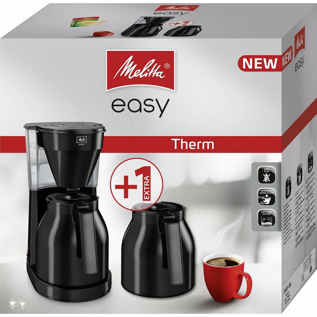 Melitta Easy Therm kaina ir informacija | Kavos aparatai | pigu.lt