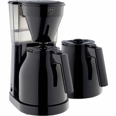 Капельная кофеварка Melitta Easy Therm II Чёрный 1 050 Bт 1 L цена и информация | Кофемашины | pigu.lt