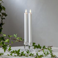 LED Dinner Candle 2P Flamme Stripe 061-63 цена и информация | Подсвечники, свечи | pigu.lt