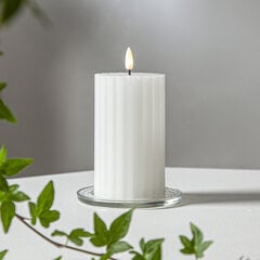 LED Pillar Candle Flamme Stripe 061-66 цена и информация | Подсвечники, свечи | pigu.lt