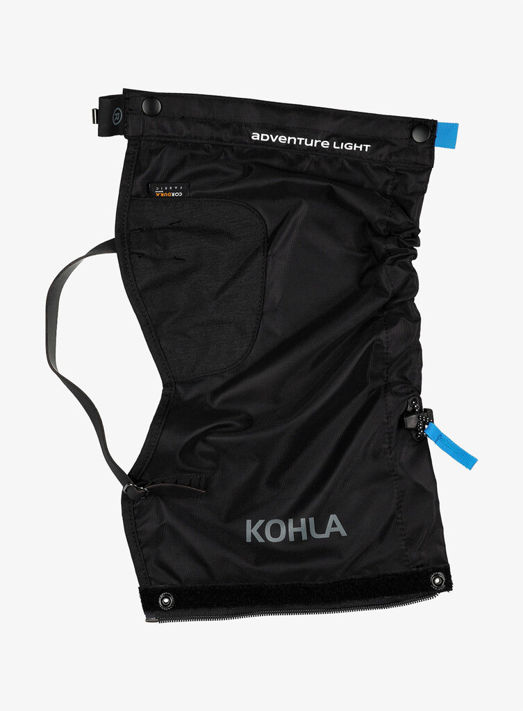 Getrai Kohla Gaiters Adventure Light, universalūs, juodi kaina ir informacija | Kitas turistinis inventorius | pigu.lt