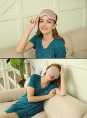 Miego kaukė A&A 3D, rožinė kaina ir informacija | Naktiniai, pižamos moterims | pigu.lt