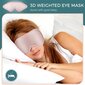 Miego kaukė A&A 3D, rožinė kaina ir informacija | Naktiniai, pižamos moterims | pigu.lt