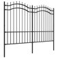 Sodo tvora su smailiomis viršūnėmis 190 cm kaina ir informacija | Tvoros ir jų priedai | pigu.lt