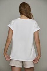 Marškinėliai moterims Rino & Pelle 8720529205961, balti kaina ir informacija | Marškinėliai moterims | pigu.lt