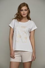 Rino & Pelle женская футболка ENGINE*01, белый 8720529205961 цена и информация | Женские футболки | pigu.lt