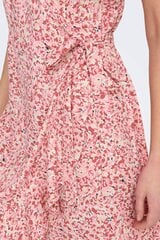 ONLY женское платье 15206407*01, розовый/бежевый 5715370505479 цена и информация | Платья | pigu.lt
