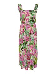 ONLY женское платье 15291947*01, зелёный/розовый 5715420584454 цена и информация | Платья | pigu.lt