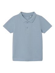 Name It детская футболка- поло 13215682*01, голубой 5715414307854 цена и информация | Рубашки для мальчиков | pigu.lt