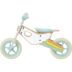 Medinis vaikiškas dviratukas Classic World, baltas kaina ir informacija | Balansiniai dviratukai | pigu.lt