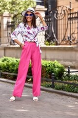Kelnės moterims Roco Fashion LKK176950.2679, rožinės цена и информация | Брюки | pigu.lt