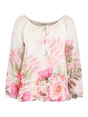 Hailys женская блузка CARA2078*01, белый/розовый 4067218419785 цена и информация | Женские блузки, рубашки | pigu.lt
