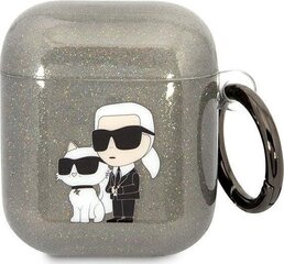 Беспроводные наушники Karl Lagerfeld 3D Logo NFT Choupette TPU Case for Airpods 1|2 White цена и информация | Karl Lagerfeld Компьютерная техника | pigu.lt