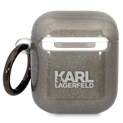 Беспроводные наушники Karl Lagerfeld 3D Logo NFT Choupette TPU Case for Airpods 1|2 White цена и информация | Теплая повязка на уши, черная | pigu.lt