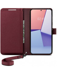 Spigen Wallet "S" Plus Sam S23 S911 burgundowy|burgundy ACS05724 цена и информация | Чехлы для телефонов | pigu.lt
