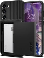 Spigen Slim Armor, juodas kaina ir informacija | Telefono dėklai | pigu.lt