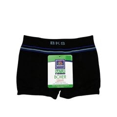 Мужские трусы boxer Bisoks 61814 черные цена и информация | Трусы | pigu.lt