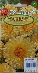 Календула лекарственная Cream Beauty цена и информация | Семена цветов | pigu.lt