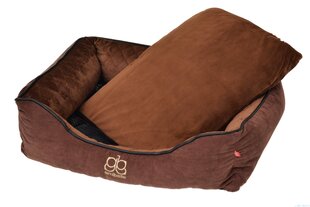 Лежак для домашних животных Amibelle, коричневый цена и информация | Лежаки, домики | pigu.lt