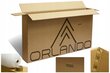 Dviratis Orlando 21", 28", juodas цена и информация | Dviračiai | pigu.lt