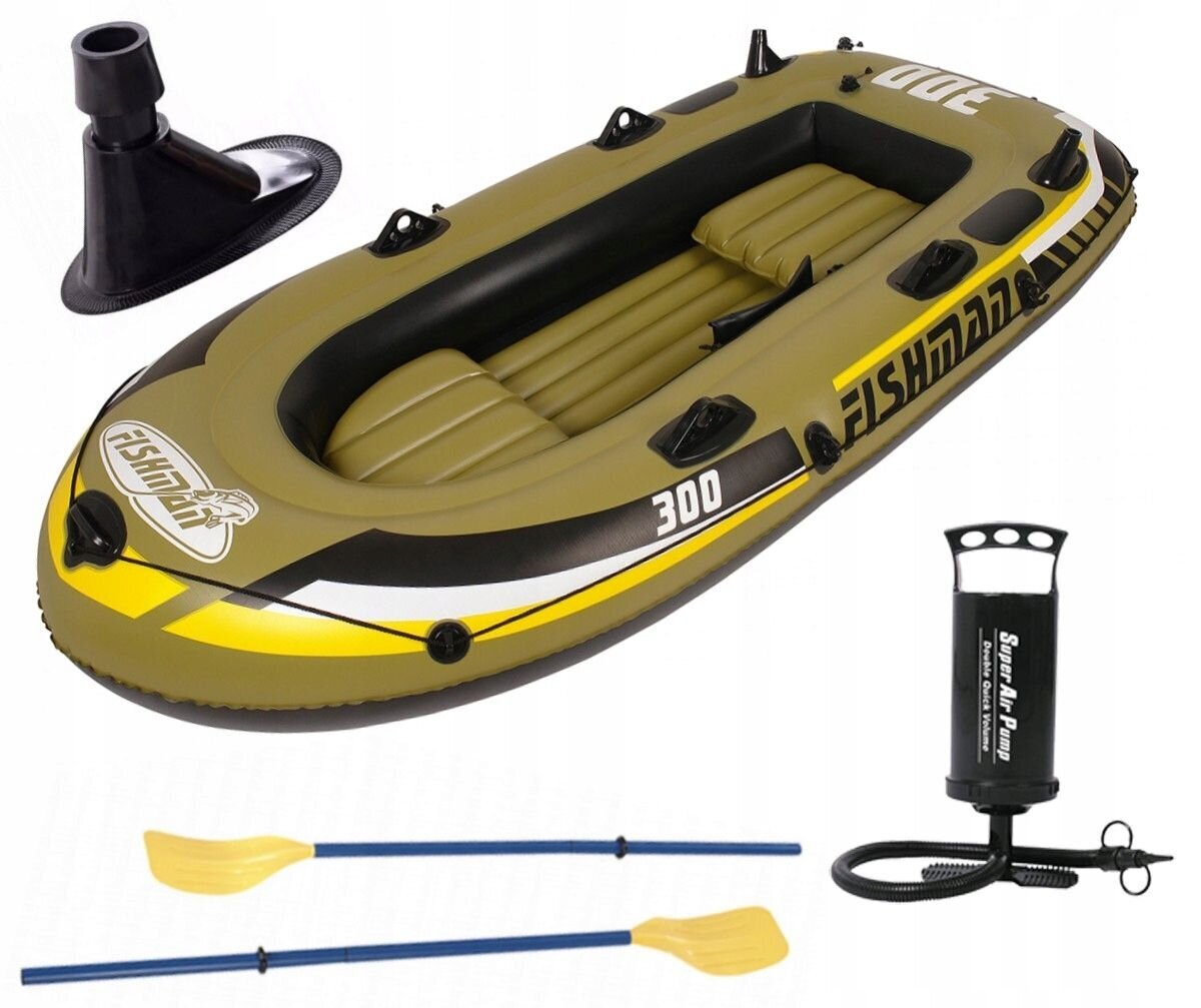 Pripučiama valtis Fishman 300 Set, 252cm kaina ir informacija | Valtys ir baidarės | pigu.lt