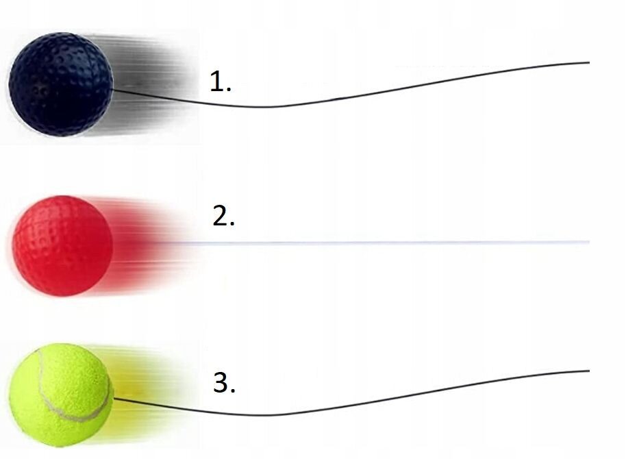 Reakcijos kamuoliukai, 3 vnt. цена и информация | Vikrumo kopetėlės, reakcijos kamuoliukai | pigu.lt