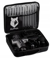 Массажный пистолет Альфа АМГ-01 цена и информация | Массажеры | pigu.lt