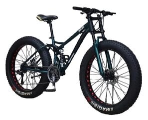 Мужской горный велосипед Louke Fat Bike X-treme, 26", черный цена и информация | Велосипеды | pigu.lt