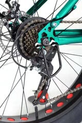 Vyriškas kalnų dviratis Louke Fat Bike X-treme, juodas kaina ir informacija | Dviračiai | pigu.lt
