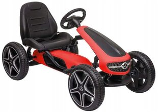 Vaikiškas pedalinis kartingas Hecht Mercedes Benz Go Kart, raudonas kaina ir informacija | Žaislai berniukams | pigu.lt