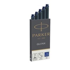 Чернильные капсулы Parker, Long, 5 штук, Blue Pack 2 ПК. цена и информация | Письменные принадлежности | pigu.lt