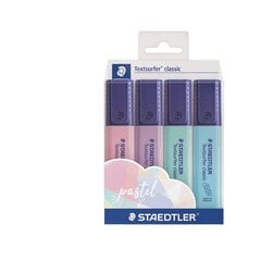 Текстовые маркеры набора Staedtler Textsurfer 364C, 6 цветовой пакет 4 шт. цена и информация | Письменные принадлежности | pigu.lt