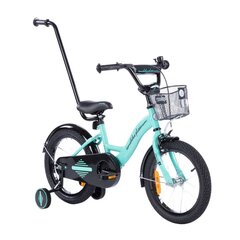 Велосипед TOMABIKE 16", бирюзовый цвет цена и информация | Велосипеды | pigu.lt