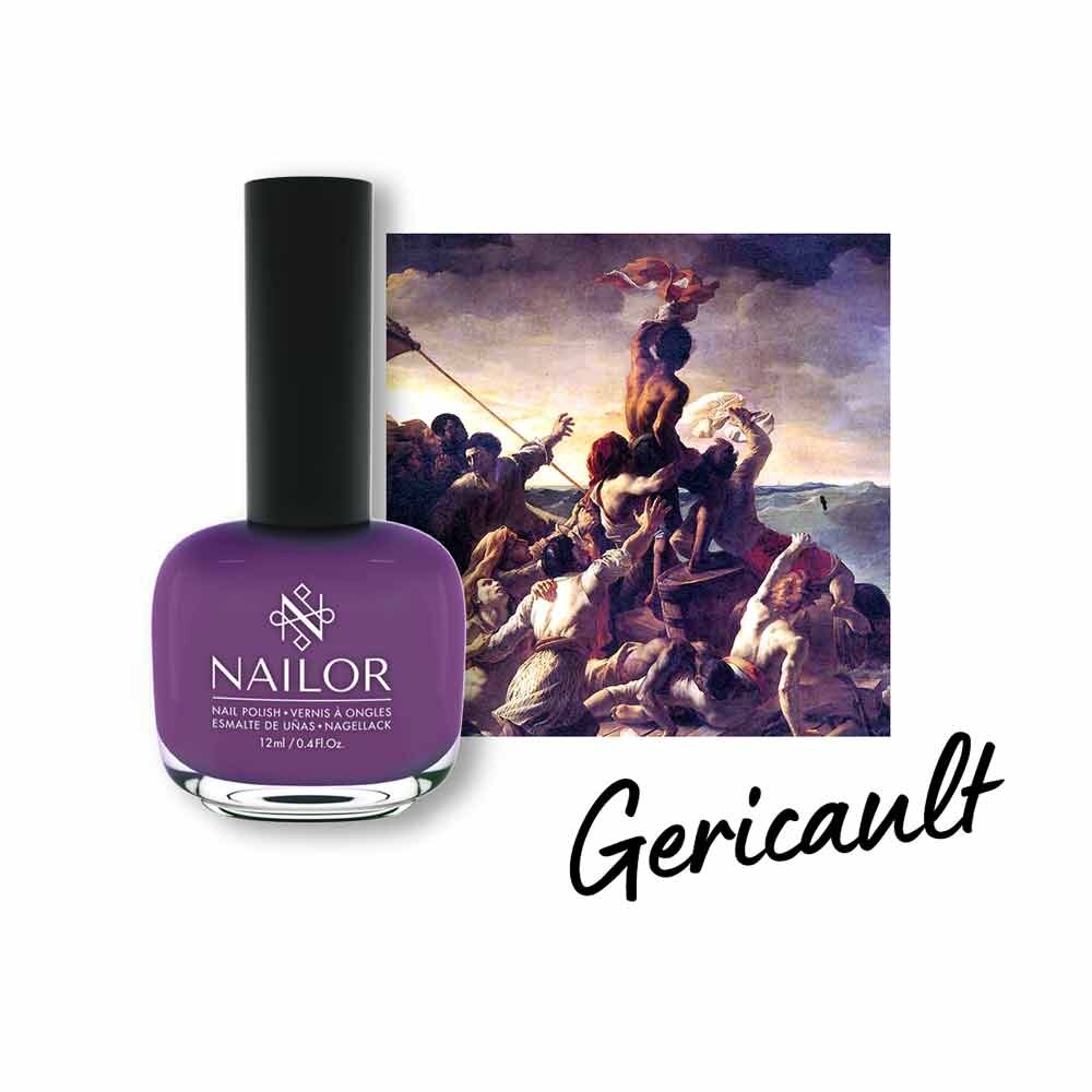 Nagų lakas Nailor, Gericault #515NP, 12 ml kaina ir informacija | Nagų lakai, stiprintojai | pigu.lt