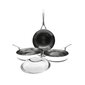 Crowd Cookware dangtis keptuvėms Blackbeard, 28 cm kaina ir informacija | Keptuvės | pigu.lt