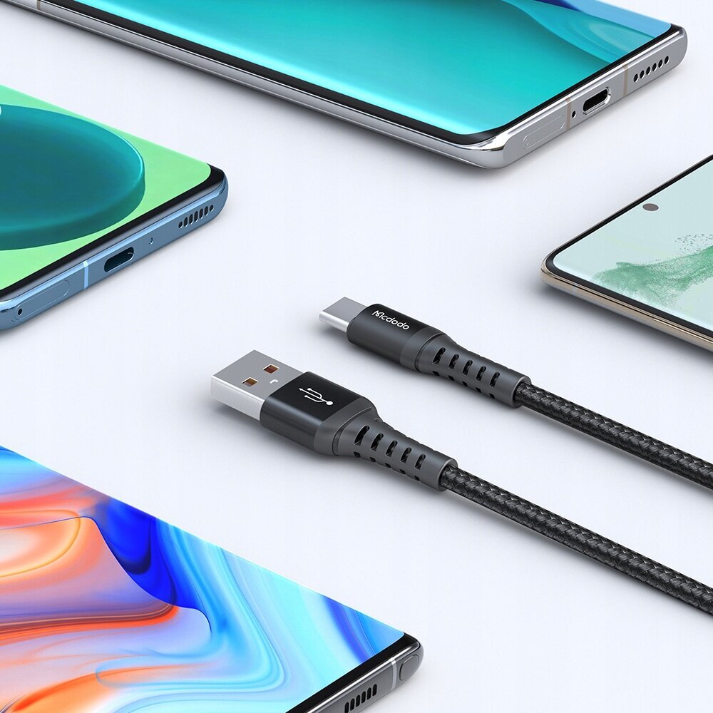 Кабель USB-C, быстрый, прочный, QC 4.0, 1 м, Mcdodo цена | pigu.lt