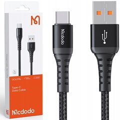 Кабель USB-C, быстрый, прочный, QC 4.0, 1 м, Mcdodo цена и информация | Кабели для телефонов | pigu.lt