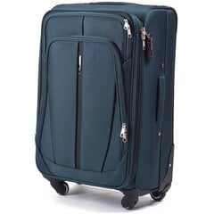 Небольшой чемодан Wings 1706, S, зеленый цена и информация | Чемоданы, дорожные сумки  | pigu.lt